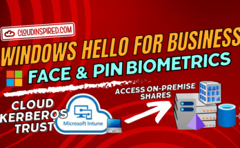 Windows Hello for Business Face & PIN